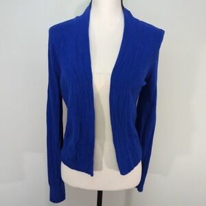 Michael Kors‎ Women's Petite Small Royal Blue Cardigan